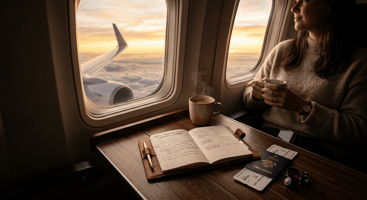 Early Morning Flights: The Best Choice for Budget & Comfort