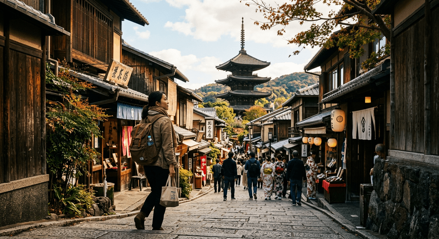 Experience Snackpacking Lore Chasing Kyoto: A Guide