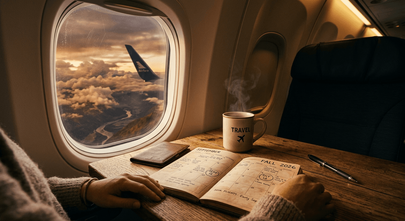 Best Days to Book Flights for Fall 2026 Savings