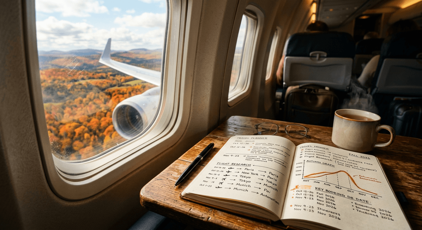 Best Days to Book Flights for Fall 2026: A Data-Backed Guide