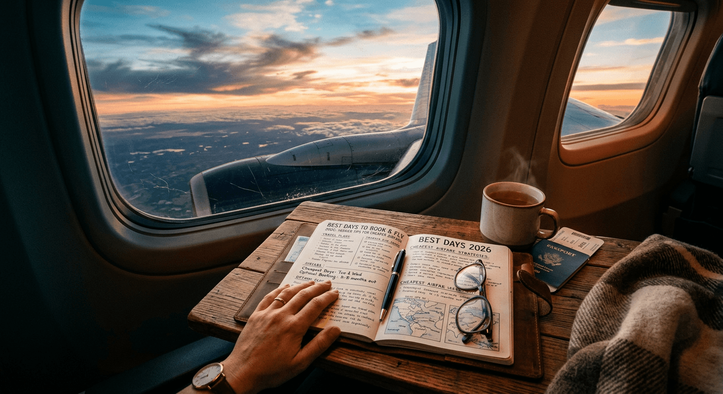 Best Days to Book and Fly in 2026: Insider Tips for Cheaper Airfare
